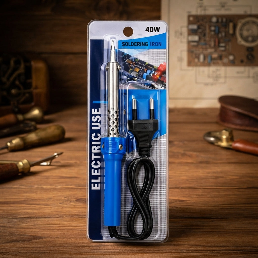 40W Soldering Iron – Fast Heating Electronics Repair & DIY Tool