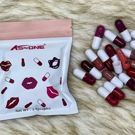 KS-ONE Mini Capsule Lipstick Set – 18 Pcs Matte Long-Lasting Lipstick Collection