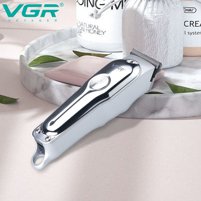 VGR V-071 Professional Hair Trimmer – Mini Rechargeable Hair Clipper with Zero-Gap Blade