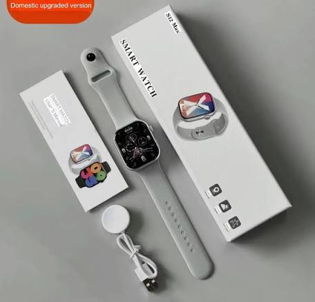 S12 Max Smart Watch – 1.85" HD Full Touch Display with Bluetooth Calling