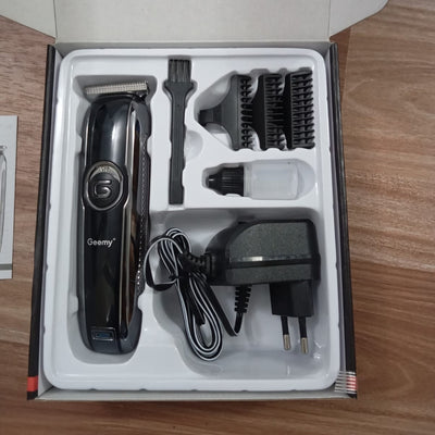 Geemy GM-6050 Professional Hair Clipper & Trimmer – Complete Grooming Kit